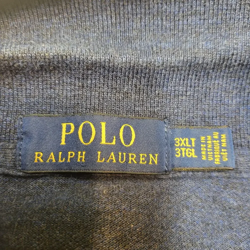 Polo Ralph Lauren Polo Shirt Mens 3XL Tall Classic Fit Pony Big Size Casual